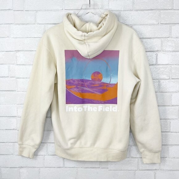 H&M Into the Field Cream Relaxed Hoodie Men's Size XS - Picture 10 of 11